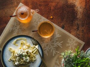 Mata poliester 30x45 cm ZŁOTA mix wzorów Placemat polyester mat 30x45 GOLD mix 22281029