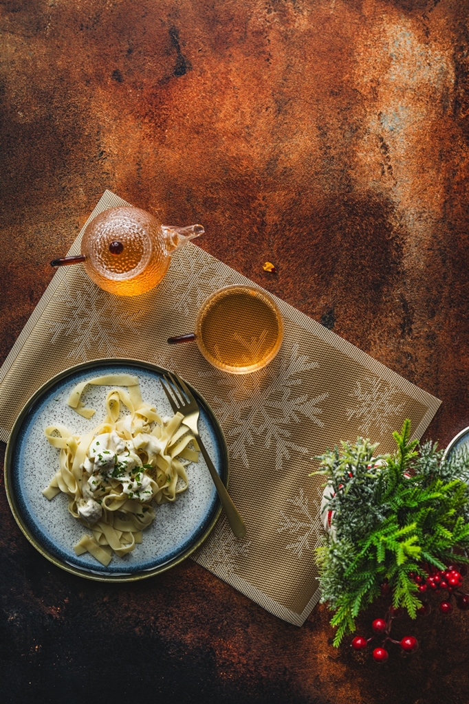 Mata poliester 30x45 cm ZŁOTA mix wzorów Placemat polyester mat 30x45 GOLD mix 22281029