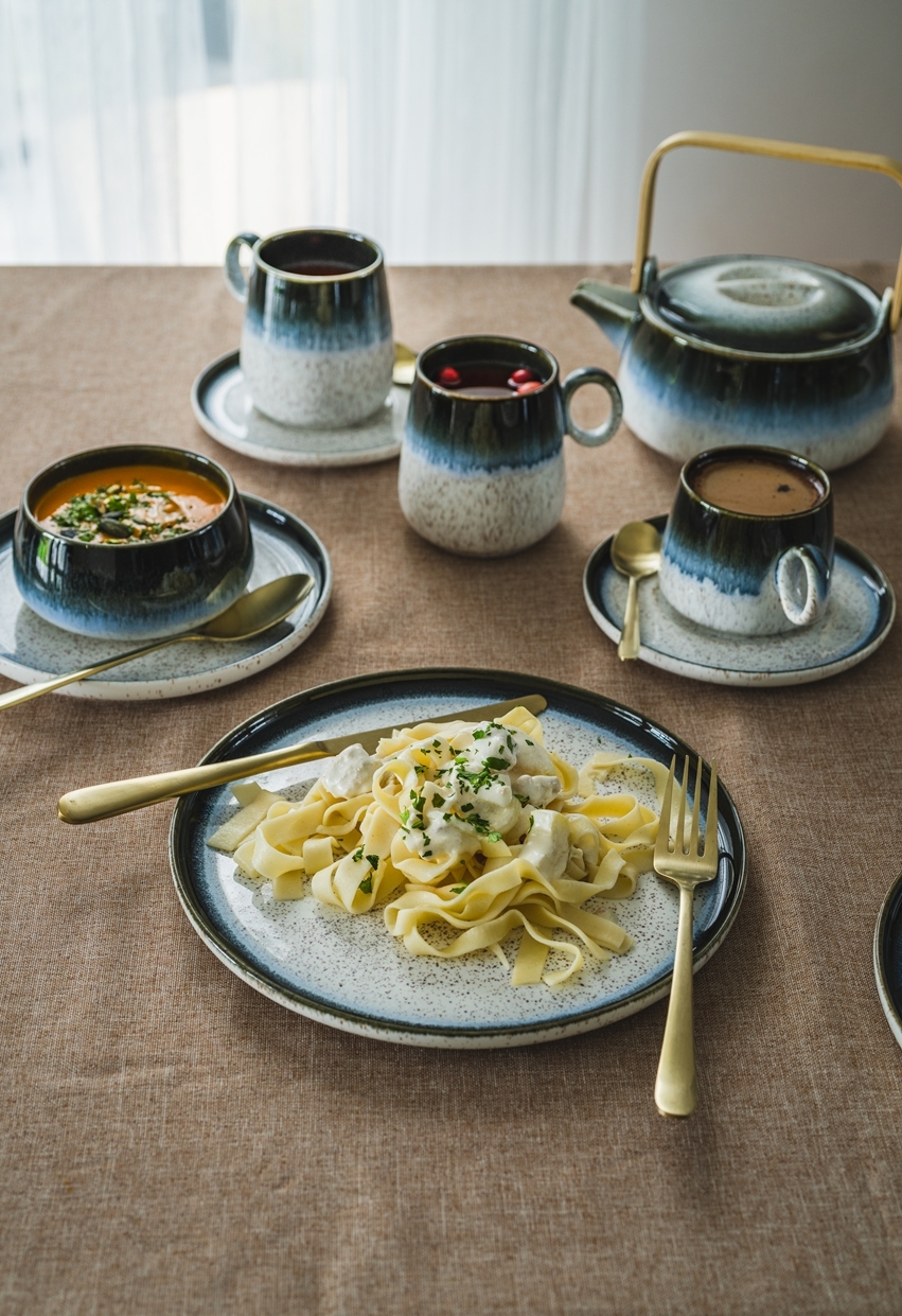 LUNA LINE talerz 25 cm obiadowy LUNA LINE plate 25 cm 077635 dinner - obrazek 4