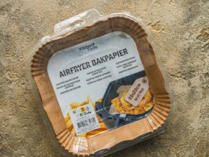 Gadget papier do pieczenia we frytkownicy 50 szt K AIRFRYER paper 50 pcs square 20x20 077086