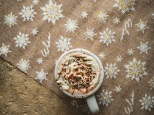 Mata bieżnik na stół 275x28 cm ZŁOTY wzór Placemat table runner 275x28 cm GOLD 22281108