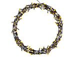 LED wieniec 200 ciepłe światło 45 cm LED wreath 200 goldled balls 45 cm 23122937