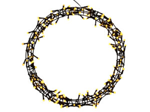 LED wieniec 200 ciepłe światło 45 cm LED wreath 200 goldled balls 45 cm 23122937