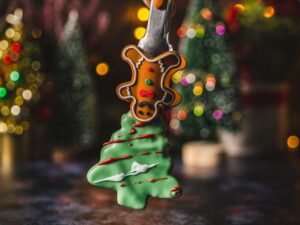 Stalowe/ plastikowe szczypce kuchenne GINGERMAN Stainless steel/plastic pliers GINGERMAN 23040011