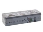 Dekoracyjna puszka świąteczna 29,5x10,5x7 cm santa Deco Xmas Tin box 29,5x10,5x7 cm 23465877 santa
