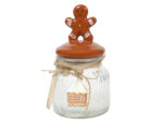 Deco Xmas słoik do przechowywania PIERNIK 15 cm Deco Xmas storage jar GINGER BROWN 15 cm 23050200