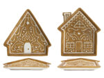 Deco Xmas GINGER HOUSE talerz 26x24 cm Deco Xmas GINGER HOUSE plate 26x24 cm 23000032