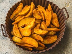 Gadget silikonowy koszyk do frytkownicy okrągły BR AIRFRYER basket silicone round o 20 BROWN 077055