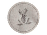 Mata filcowa 35 cm ŁOŚ beżowa  Placemat felt mat 35 cm DEER beige 23099367