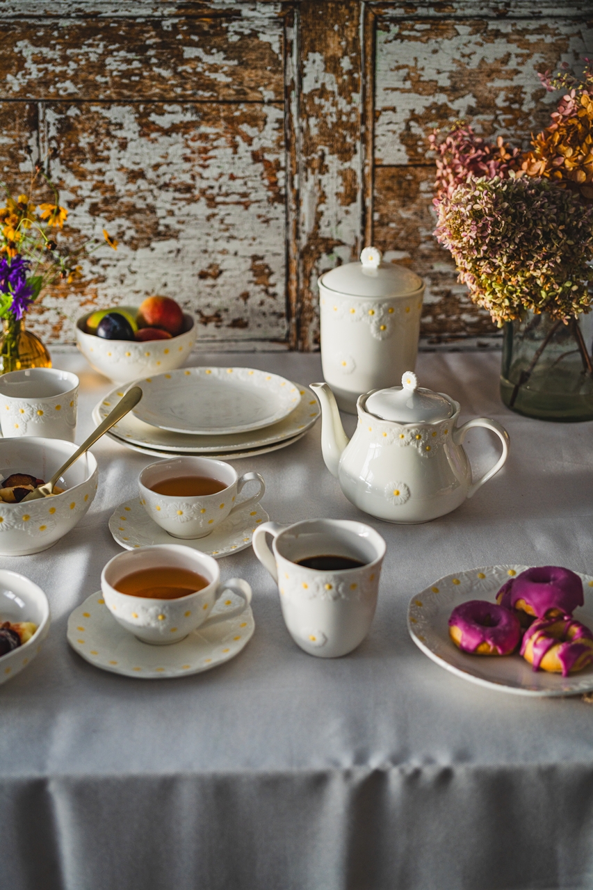 DAISY LINE talerz duży 26 cm DAISY LINE dinner plate 26 cm 077512 - obrazek 5