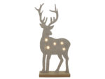 LED filcowy renifer BEŻOWY 52 cm LED Reindeer felt BEIGE 52 cm 23080209