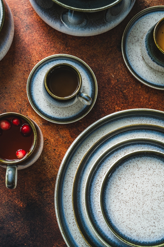 LUNA LINE talerz 25 cm obiadowy LUNA LINE plate 25 cm 077635 dinner - obrazek 3