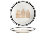 Ceramiczna linia STARE MIASTO talerz 26 cm Ceramic OLD TOWN plate 26 cm 23010198