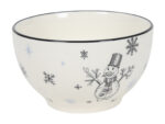 Deco Xmas BLACK SNOWMAN miska 14 cm Deco Xmas BLACK SNOWMAN bowl 14 cm 23010158