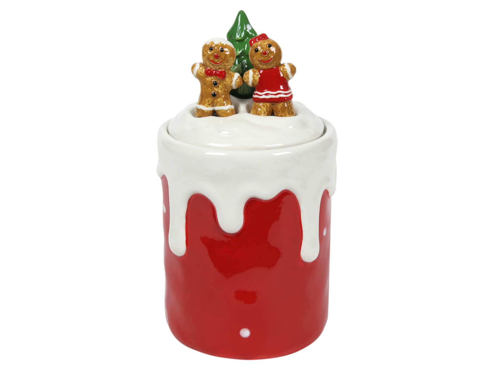 Deco Xmas FROSTING słoik do przechowywania 23 cm Deco Xmas FROSTING storage jar 23 cm 23000129