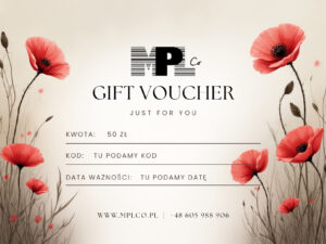 Voucher, Bon zestaw prezentowy 50 PLN Voucher, Bon zestaw prezentowy 50 PLN