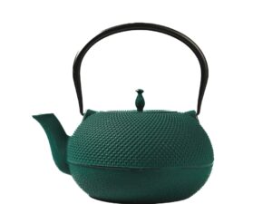 Żeliwny dzbanek zaparzacz 1,8 l GIFT XL CIEMNA ZIE Cast iron japanese teapot 1,8 L GIFT XL OLIVE