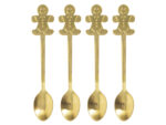 Deco Xmas zestaw łyżki deserowe ZŁOTE Deco Xmas cutlery pastry spoons set GOLD 23106068