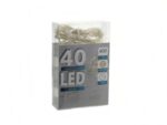LED drucik srebrny ciepłe białe 40 diod 4 m AA T Z LED wire silver warm white 40 light 23139468 AATO