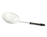 Stalowe sitko łyżka cedzak 11 cm 22092616 Stainless steel strainer 11 cm 22092615