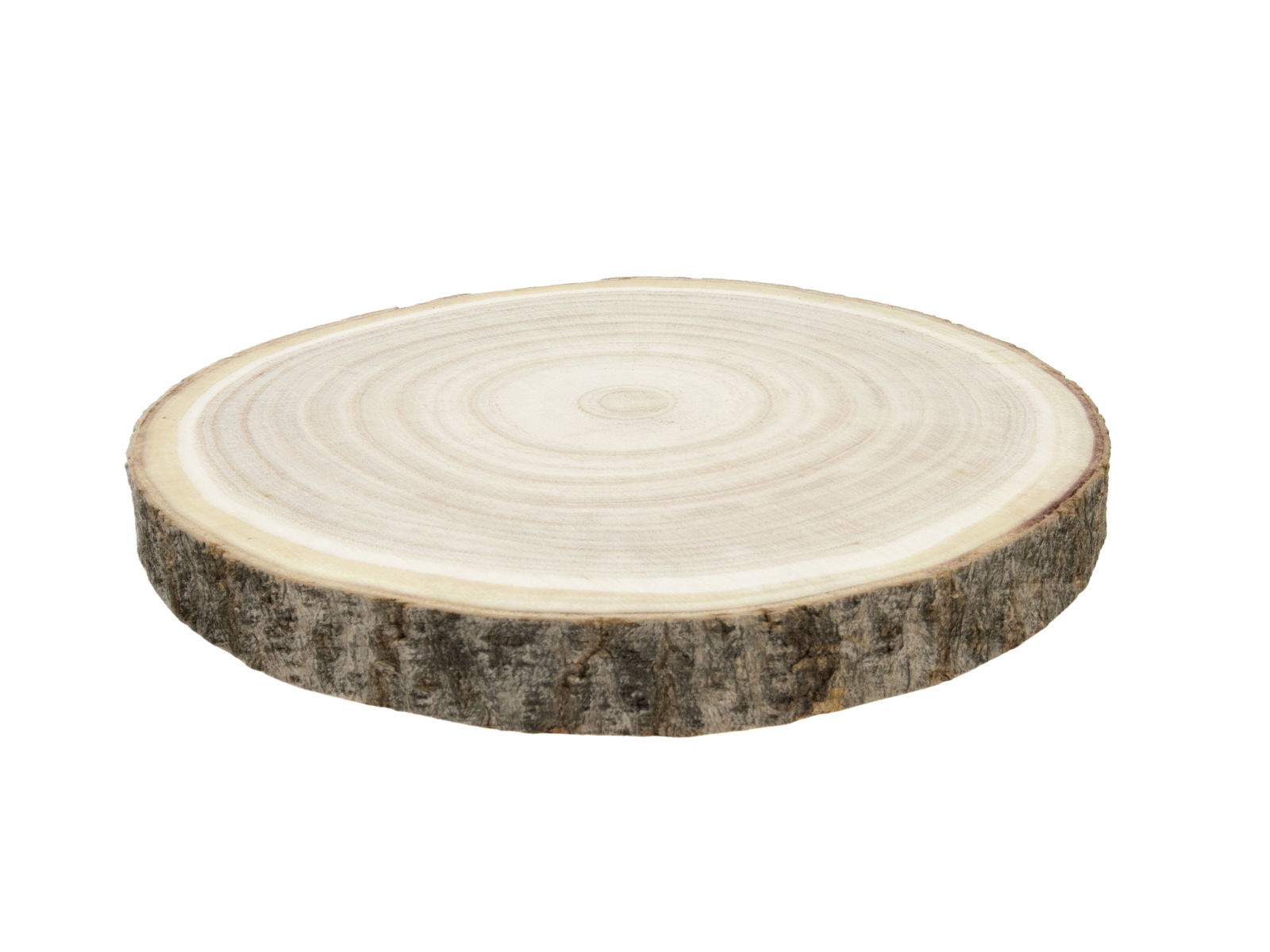 Drewniana podkładka 30x 2,2 cm naturalna Wooden tree coaster 30 x2 cm natural 24500026