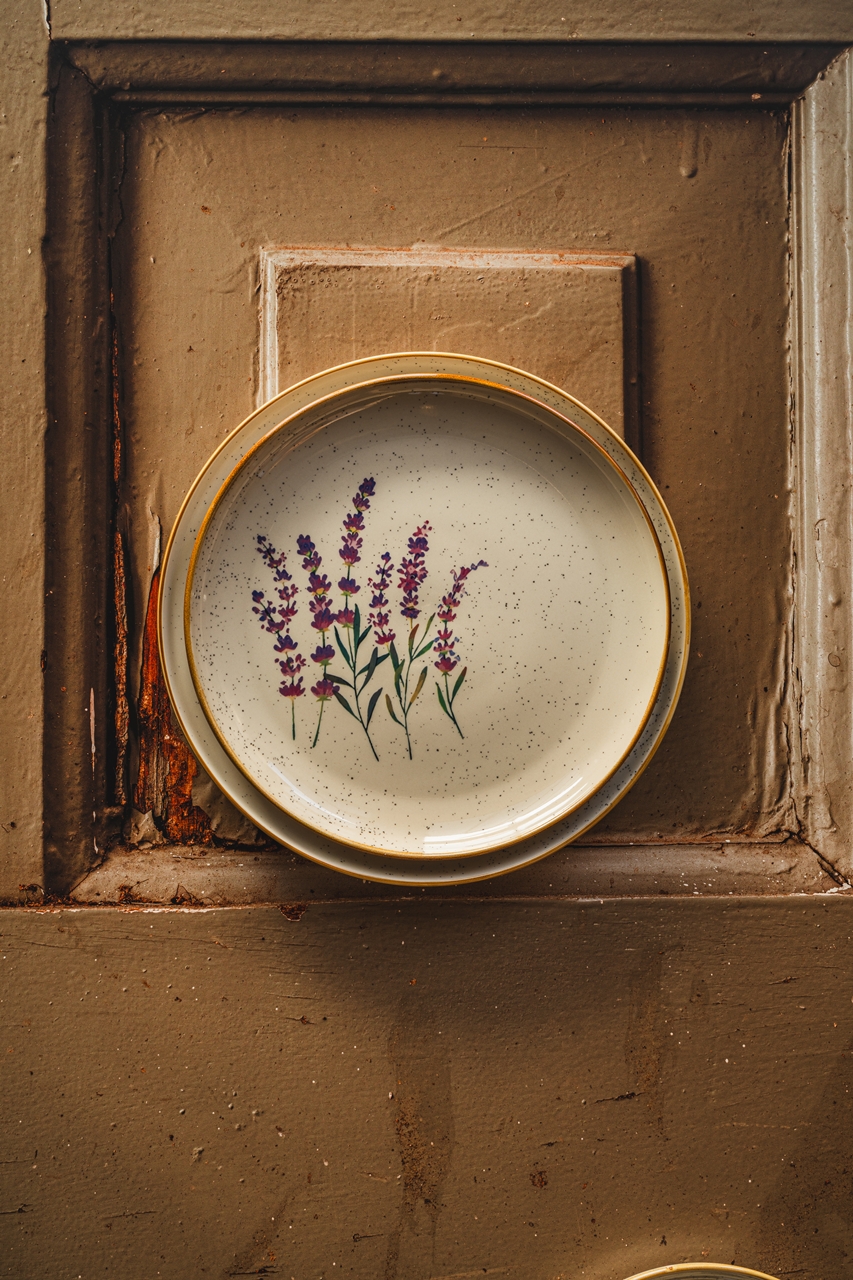 BELLE LINE talerz 24 cm obiadowy LAWENDA BELLE LINE plate 24 cm 078373 dinner LAVENDER
