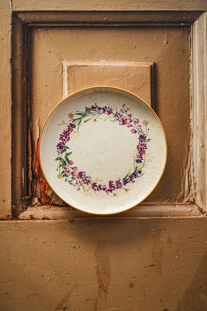 BELLE LINE talerz 27 cm obiadowy LAWENDA BELLE LINE plate 27 cm 078366 dinner LAVENDER