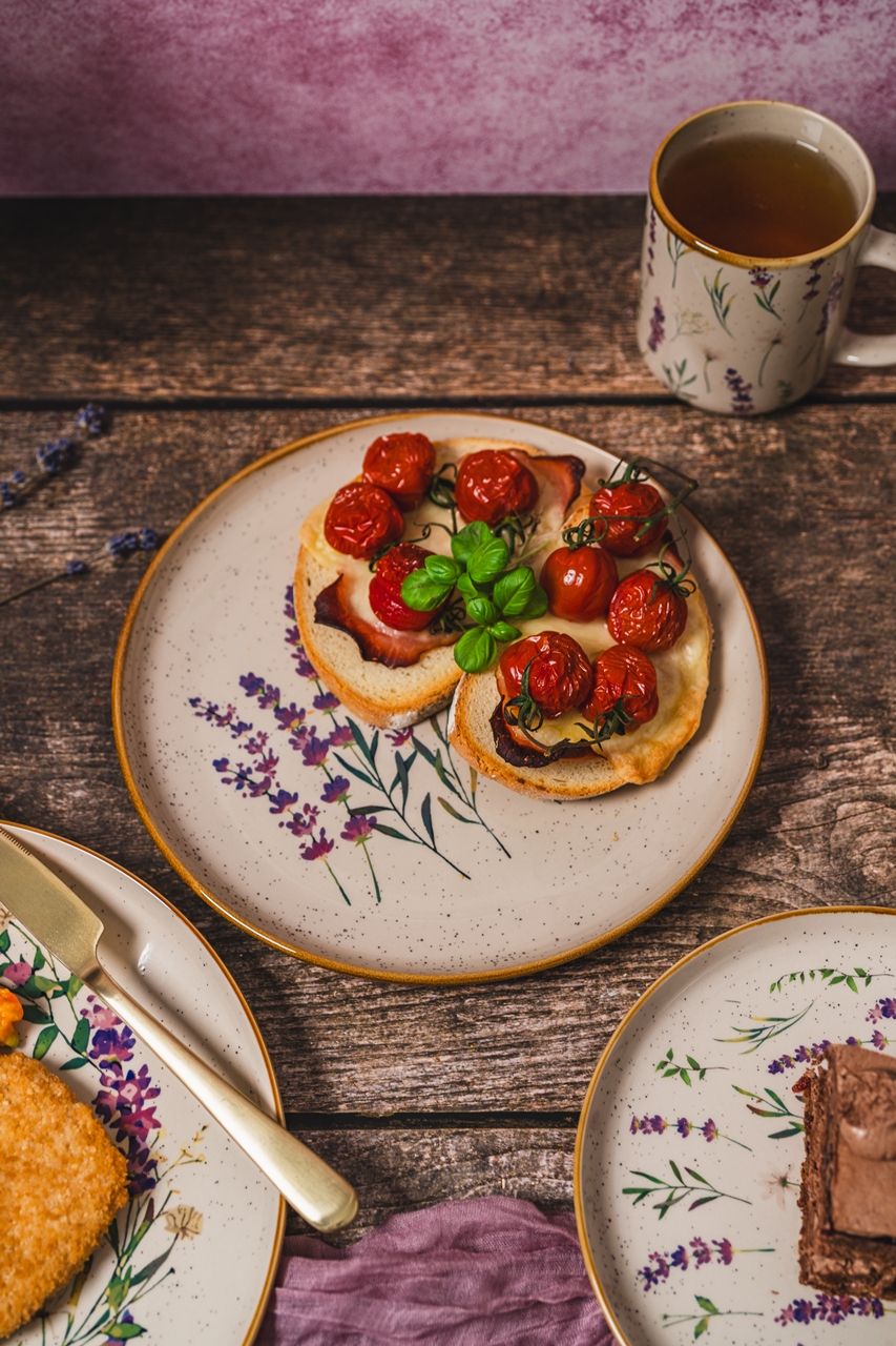BELLE LINE talerz 24 cm obiadowy LAWENDA BELLE LINE plate 24 cm 078373 dinner LAVENDER - obrazek 5