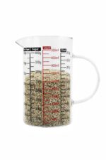 Szklany borosilikatowy dzbanek z miarką 500 ml MPL Glass borosilicate jug measuring 500 ml 078601