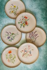 BELLE LINE talerz 24 cm obiadowy MIX BELLE LINE plate 24 cm 078021 dinner MIX