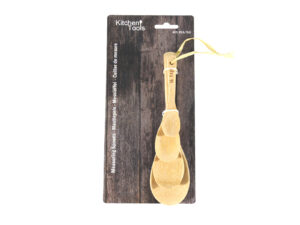 Bambusowa seria przybory kuchenne zestaw 4 łyżek Bamboo serie kitchen spoons 4 pcs set 22276502
