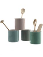 Porcelanowa linia Pastel pojemnik na AKCESORIA II  Porcelain PASTEL line kitchen tool holder 24320170