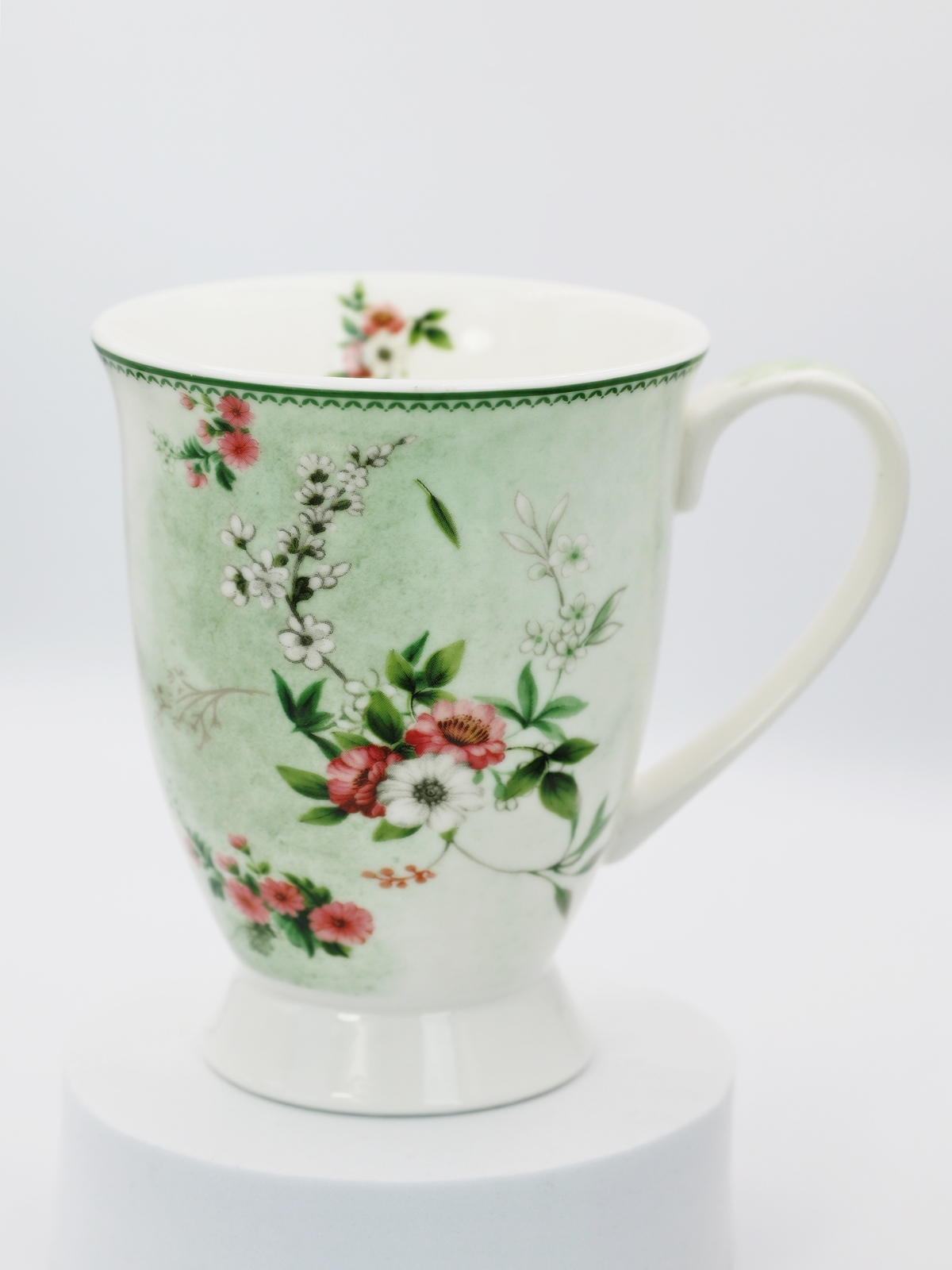 VERTES kubek na stopce 300 ml 2 wzory Ceramic VERTES MUG on foot 330 ml 2 design mix - obrazek 4