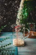 Szklany borosilikatowy dzbanek z miarką 1 L MPL Glass borosilicate jug measuring cup 1L 078595