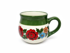 HALINA kubek baryłka 300 ml ręcznie malowany HALINA mug barrel 300 ml HAND PAINTED 079950