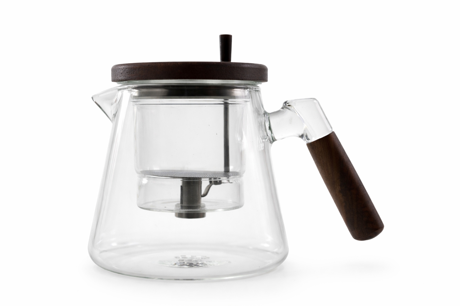SŁAWOSZ dzbanek z mechanicznym zaparzaczem 800 ml MPL Glass SŁAWOSZ teapot mechanic 800 ml 078625 - obrazek 2