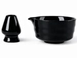Bisette CZARNY ceramiczny zestaw do MATCHY bez szc Bisette BLACK MATCHA set no brush
