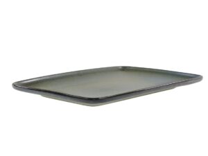 Ceramiczna linia OMBRES półmisek 36x24 cm GRANAT S OMBRES line serving plate 36x24 cm NAVY GREY