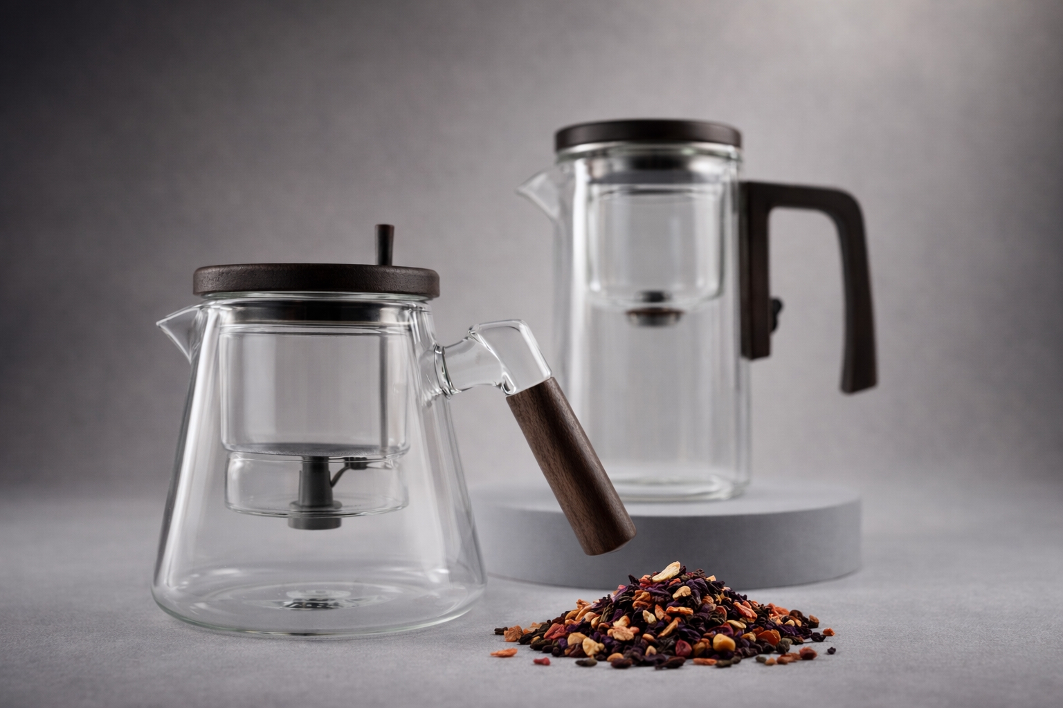 SŁAWOSZ dzbanek z mechanicznym zaparzaczem 800 ml MPL Glass SŁAWOSZ teapot mechanic 800 ml 078625 - obrazek 7