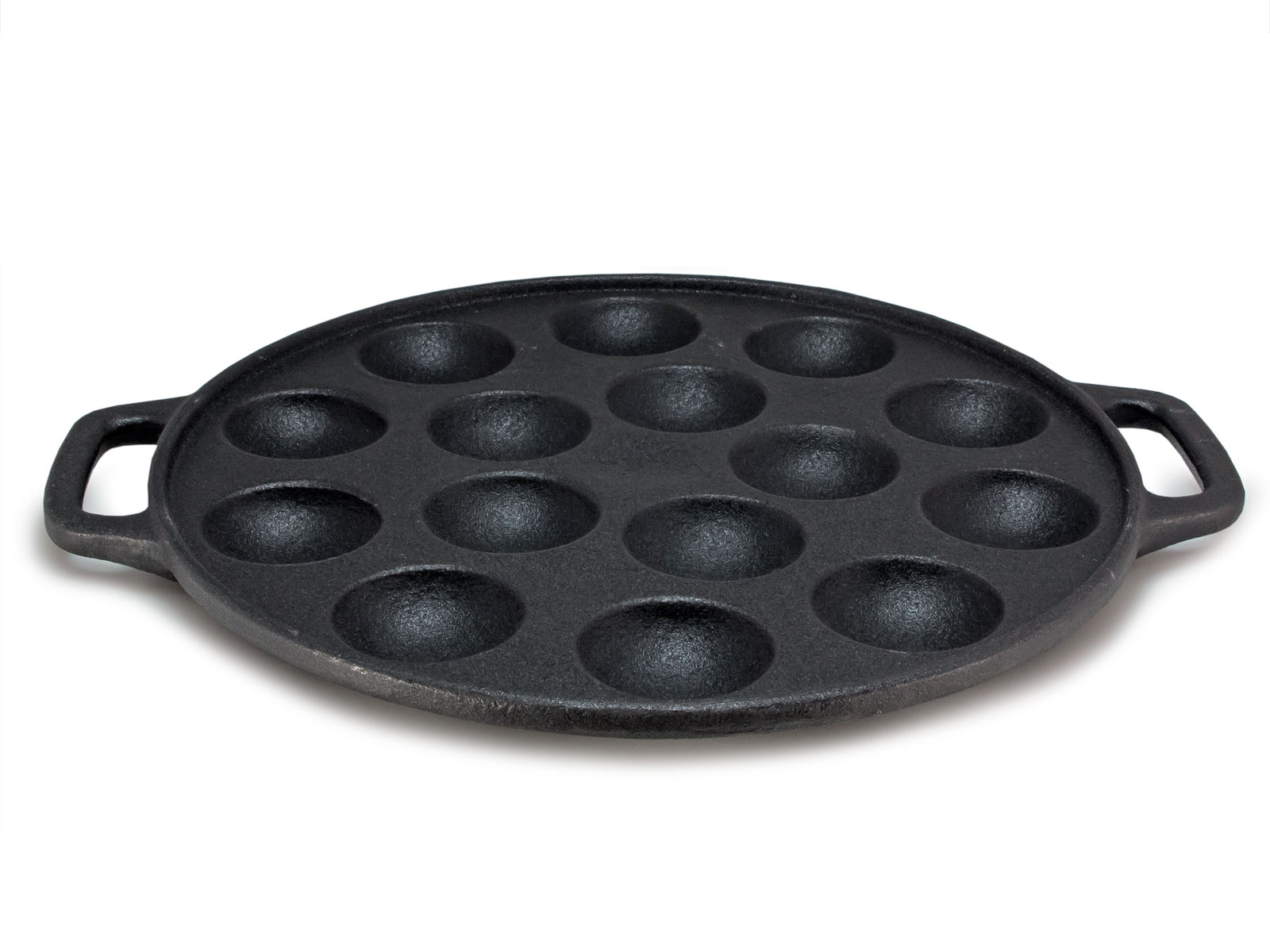 Żeliwna patelnia do małych holenderskich naleśnikó CAST IRON dutch small pancakes pan 23460093 - obrazek 3