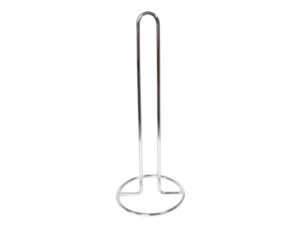 METALOWY druciany stojak na papier CZARNY Wire metal KITCHENROLL stand silver 23460830