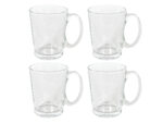 Szklany zestaw kubków 300 ml 4 szt  Glass mug 300 ml set 4 pcs 27022002