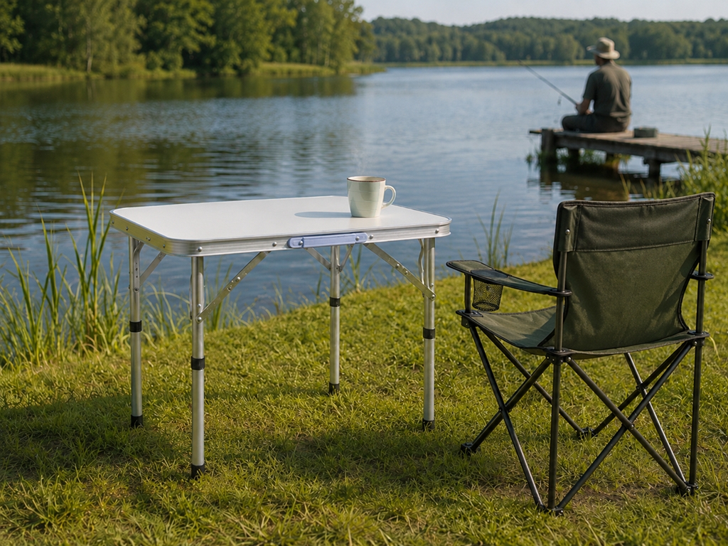 Party STOLIK rozkładny campingowy MINI Party PICNIC table CAMPER table 60x40x60 23366981