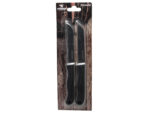 Stalowy nóż z czarną rączką do warzyw obierak 8,5  Steel knife 2set 8,5cm pealer black handy 23491858