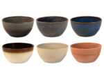 Ceramiczna linia EARTH - miska 10 cm kolory ziemi Ceramic EARTH line BOWL 10x5 cm 24301893