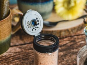 Szklany pojemnik na przyprawy z pokrywką MPLCo spice jar with lid