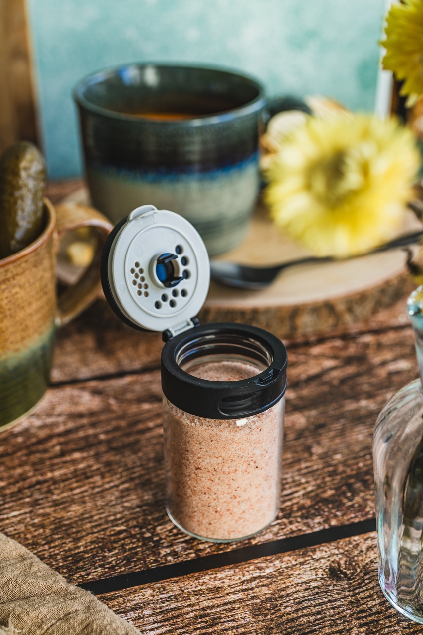 Szklany pojemnik na przyprawy z pokrywką MPLCo spice jar with lid