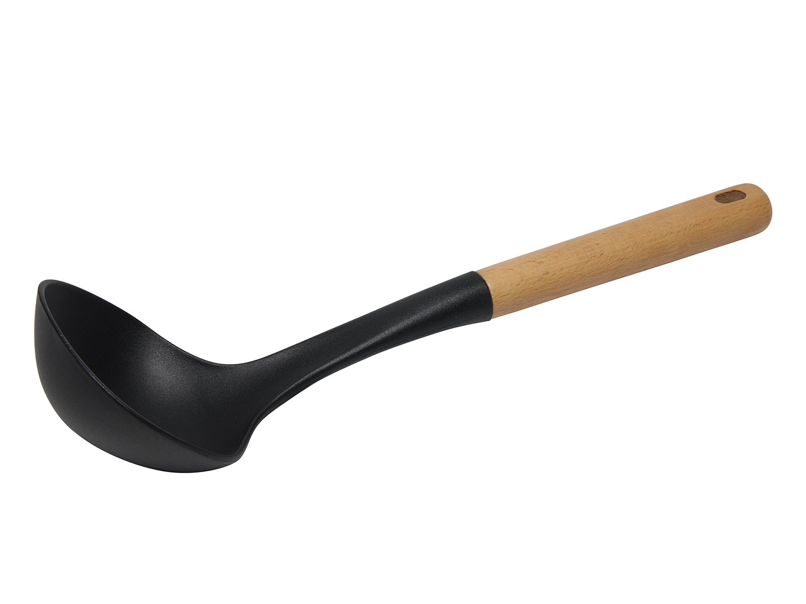 NATURAL drewno nylon łyżka do zup chochla NATURAL wooden ladle spoon 22274290 - obrazek 5