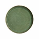 Ceramiczna linia ZEN MINT talerz 27 cm obiadowy Ceramic ZEN MINT dinner plate 27 cm