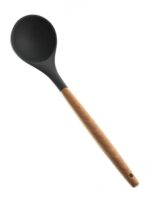 NATURAL drewno nylon łyżka do zup chochla NATURAL wooden ladle spoon 22274290